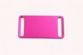 Dog Tag Square Slips in collar in Dark Pink