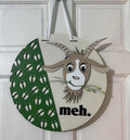 Door Hanger Goat 16 inch