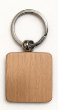 Key Chain Oak Square