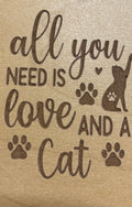 Magnet - All You Need Is Love And A Cat