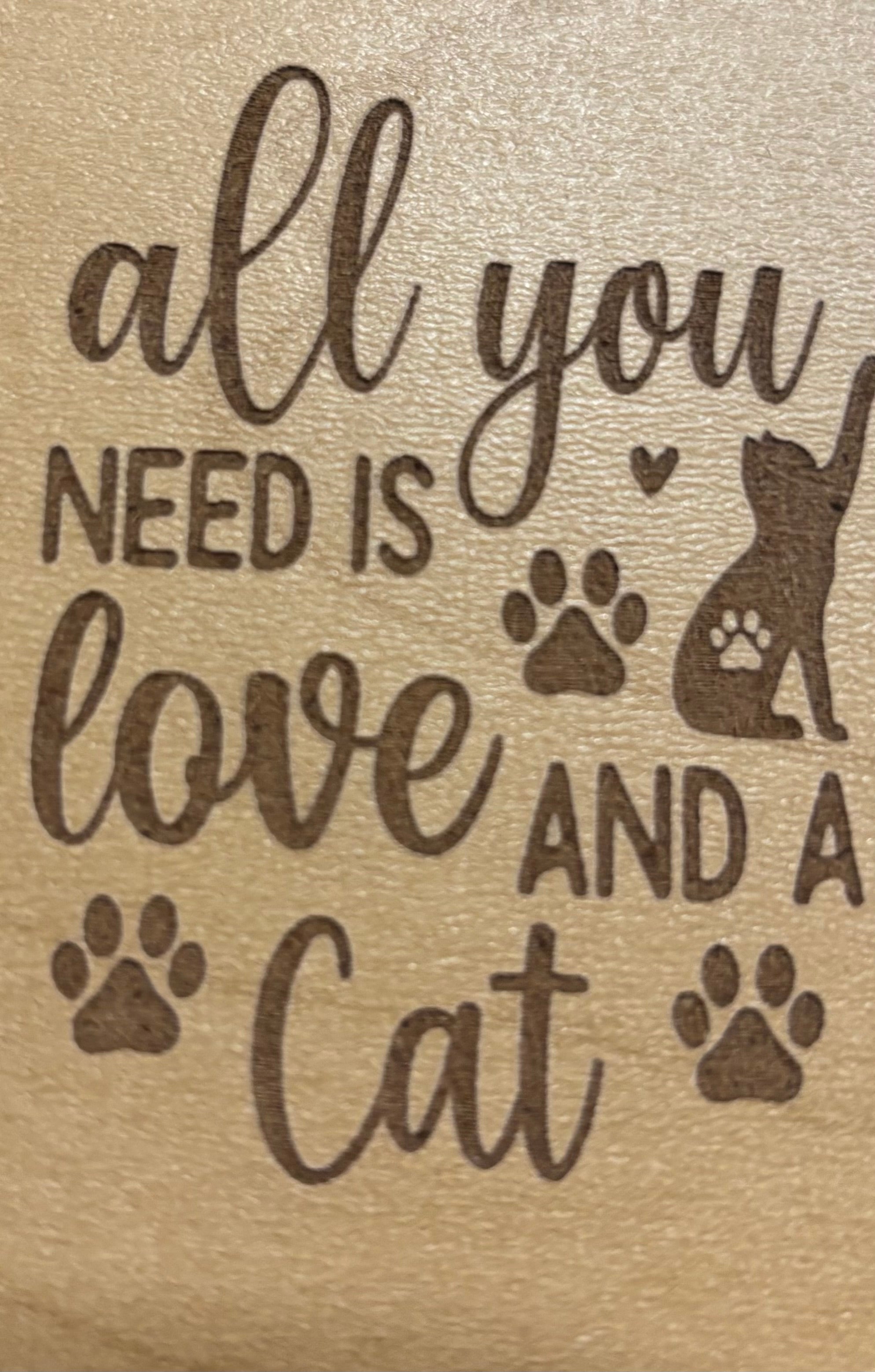 Magnet - All You Need Is Love And A Cat