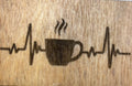 Magnet Coffee with an EKG
