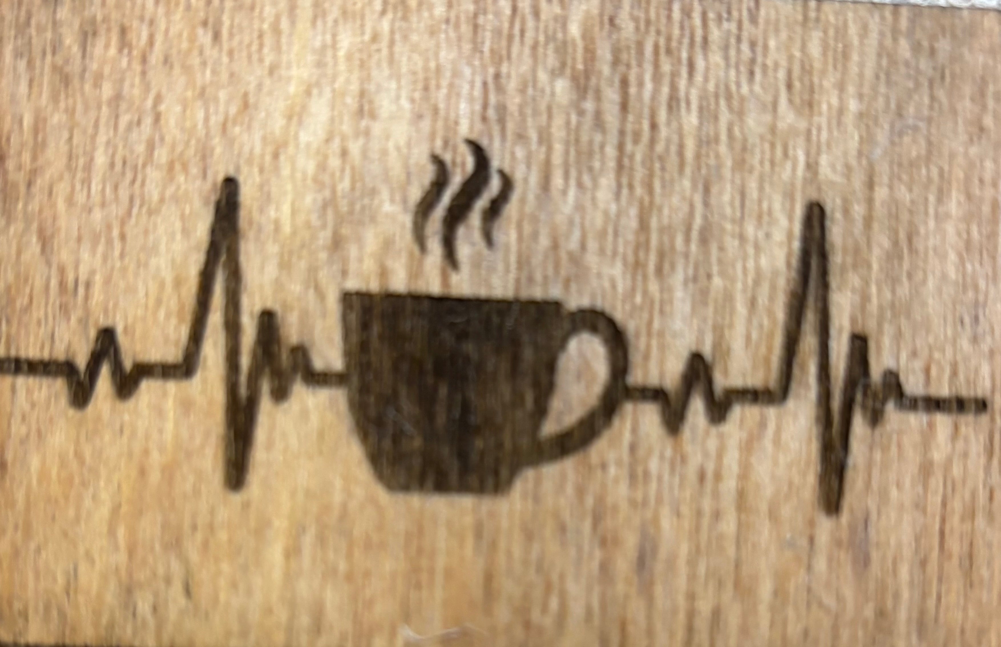 Magnet Coffee with an EKG
