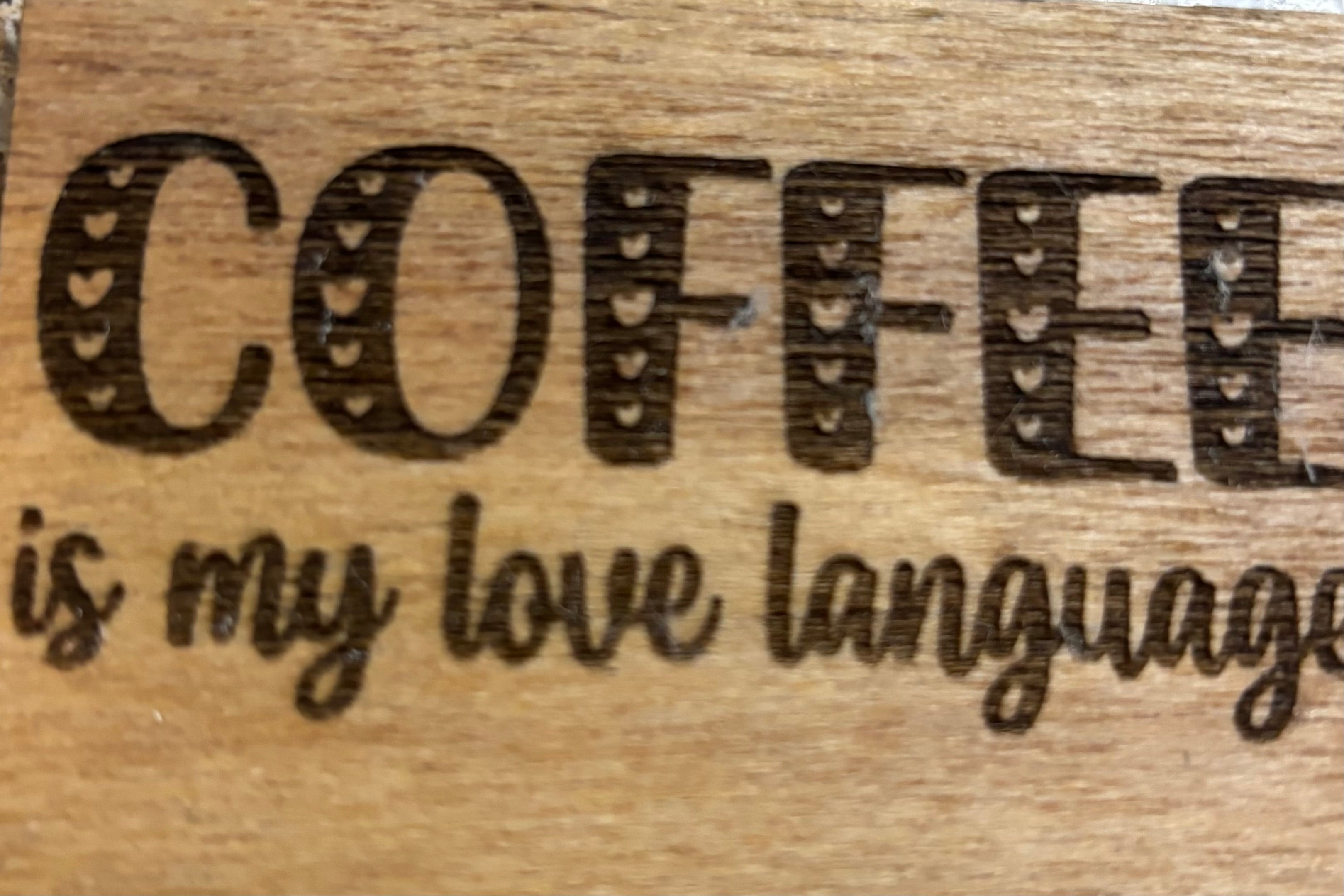 Magnet Coffee Is My Love Language