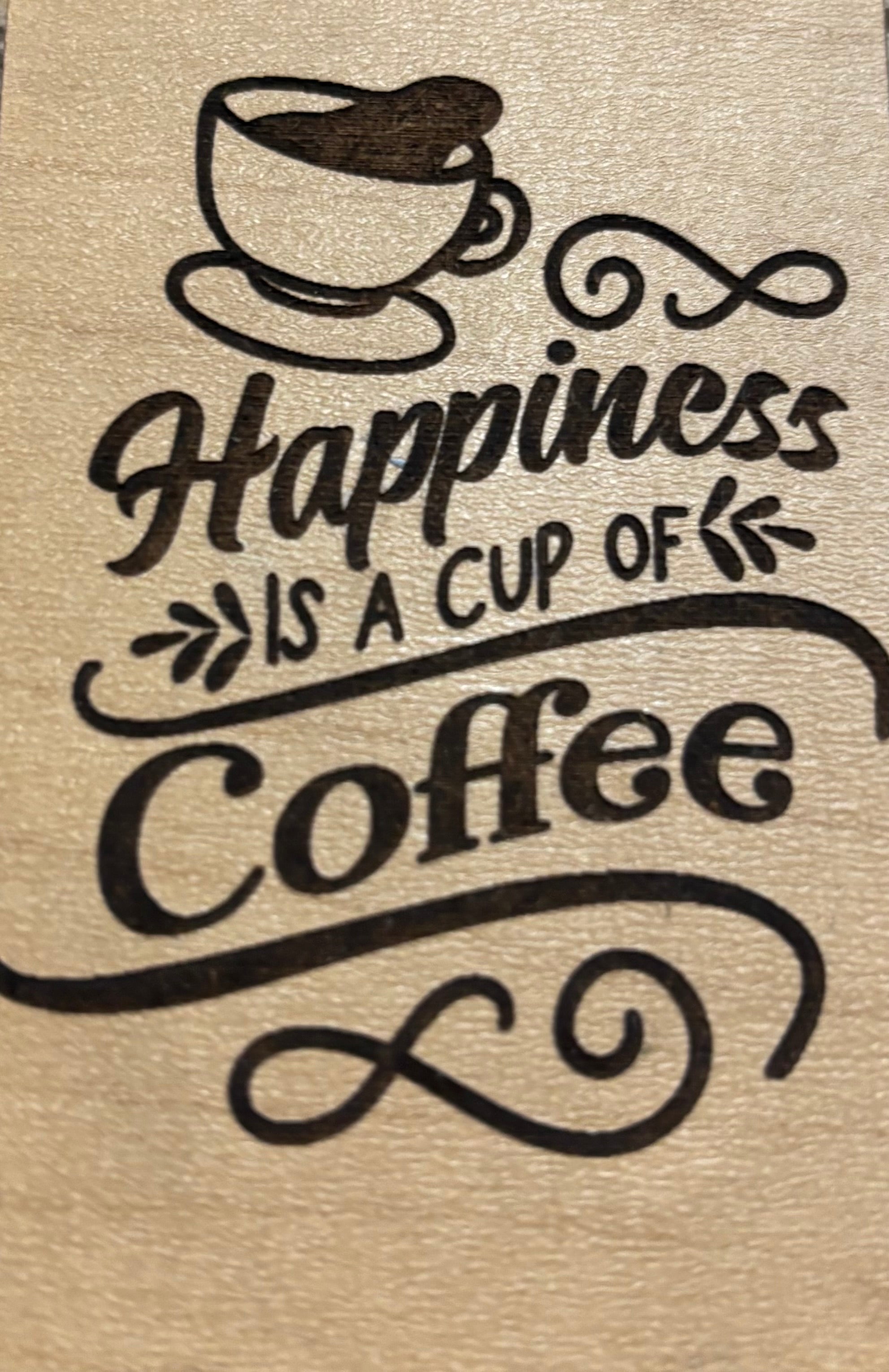 Magnet Happiness Is a Cup Of Coffee