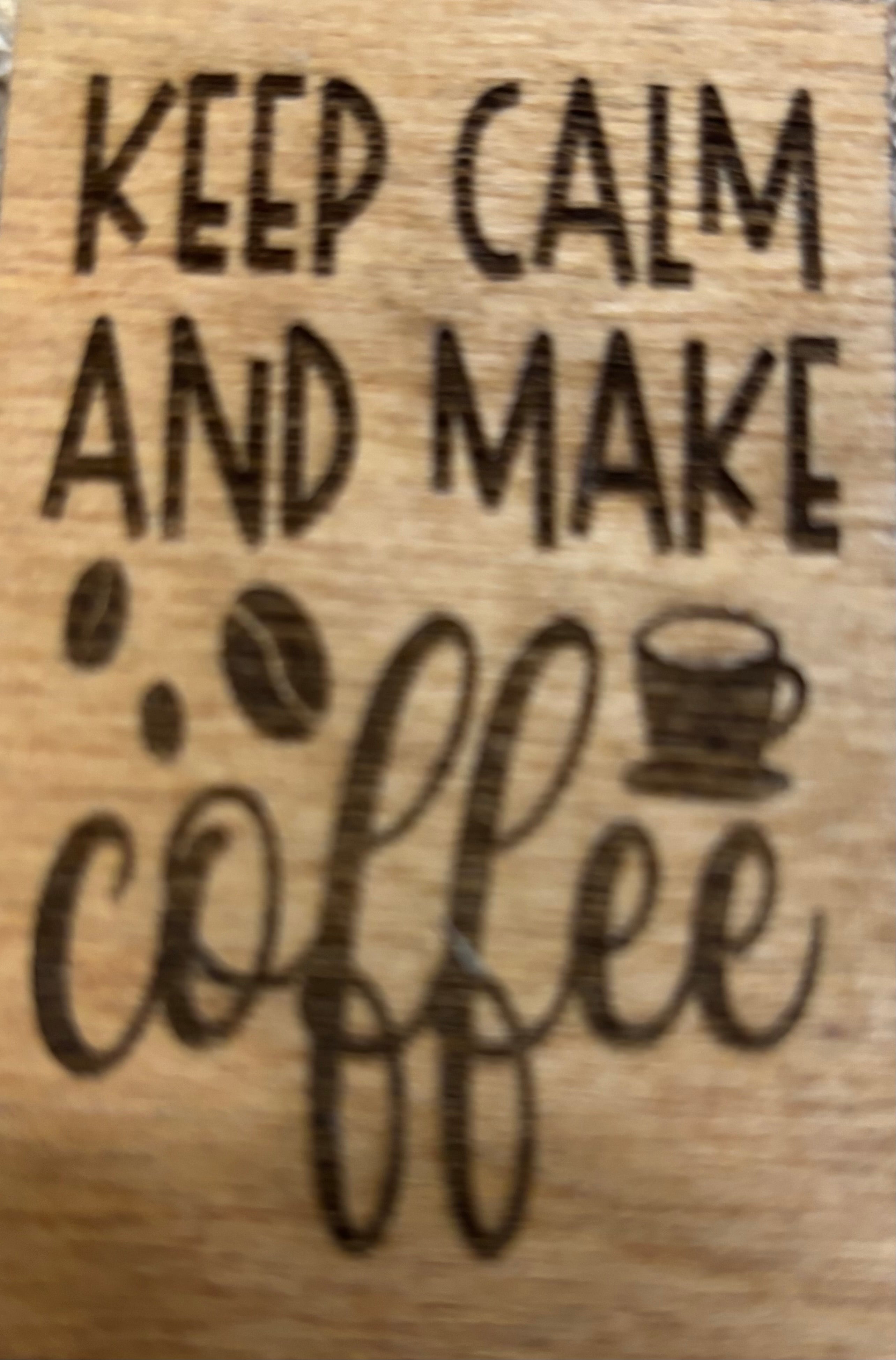 Magnet Keep Calm And Make Coffee