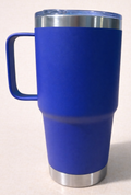 Tumbler 30 Ounce in Blue with Handle