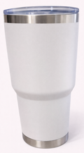 Tumbler 32 Ounce in White without a Handle